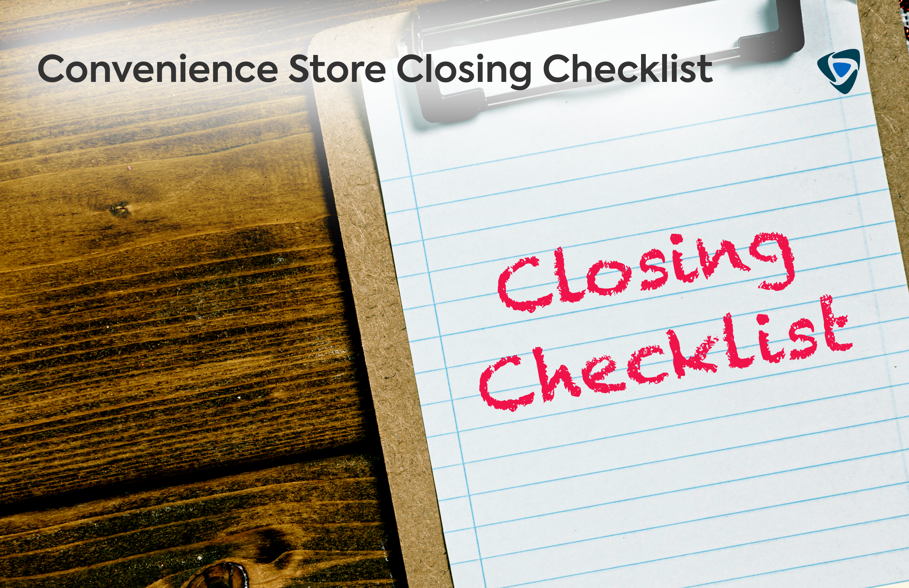Convenience Store Closing Checklist