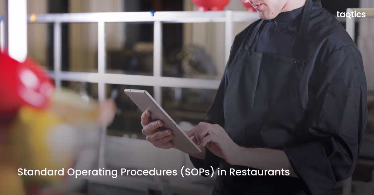 Standard Operating Procedures (SOPs) in Restaurants 