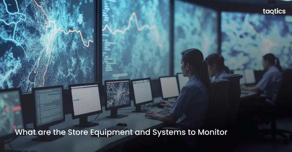 What are the Store Equipment and Systems to Monitor? 