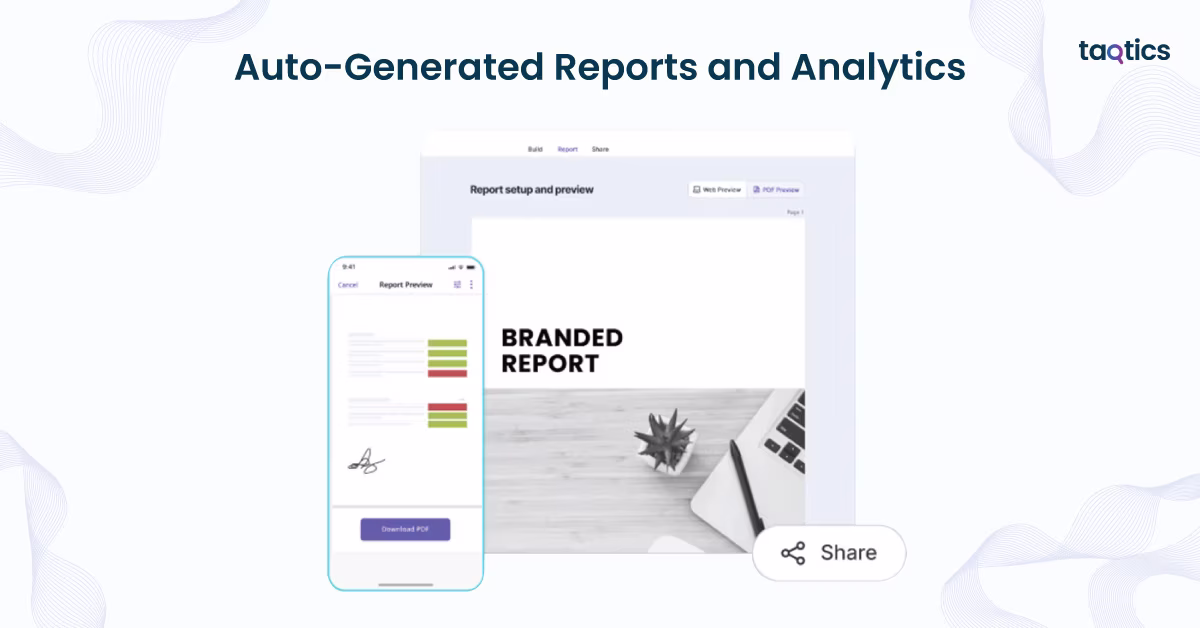 Auto-Generated Reports and Analytics