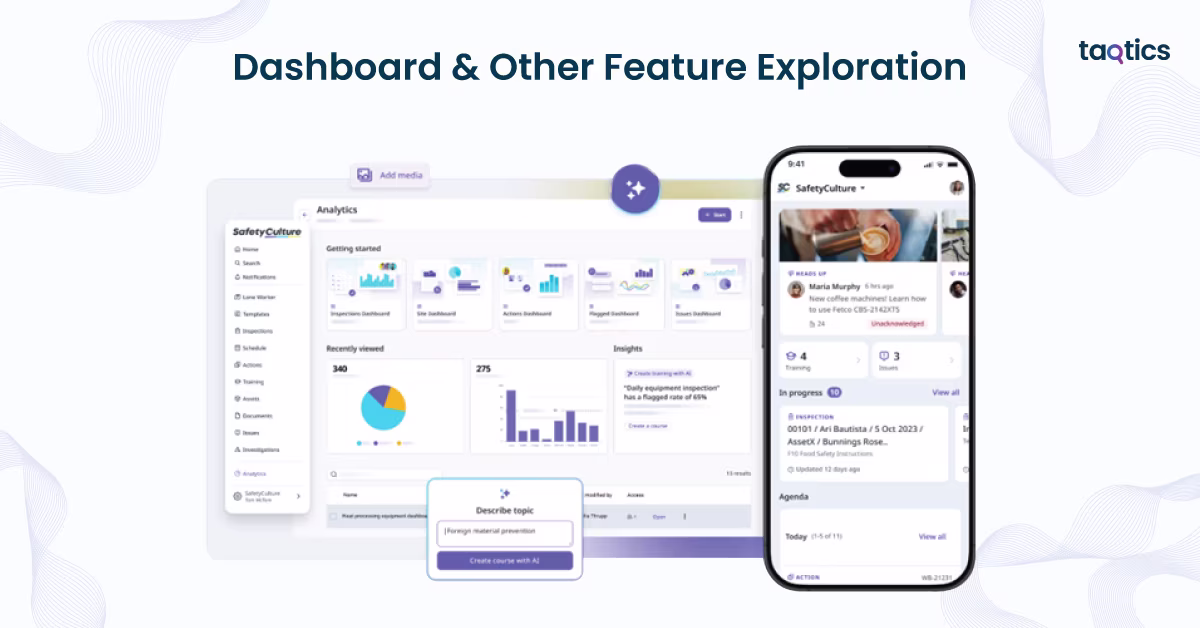 Dashboard & Other Feature Exploration