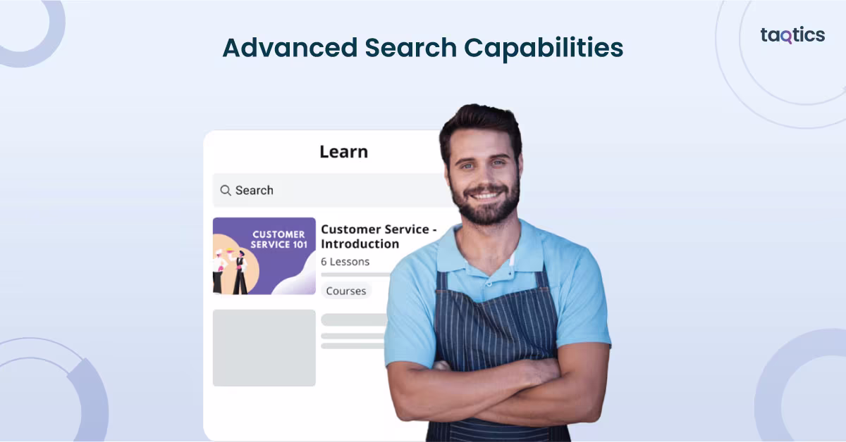 Advanced Search Capabilities