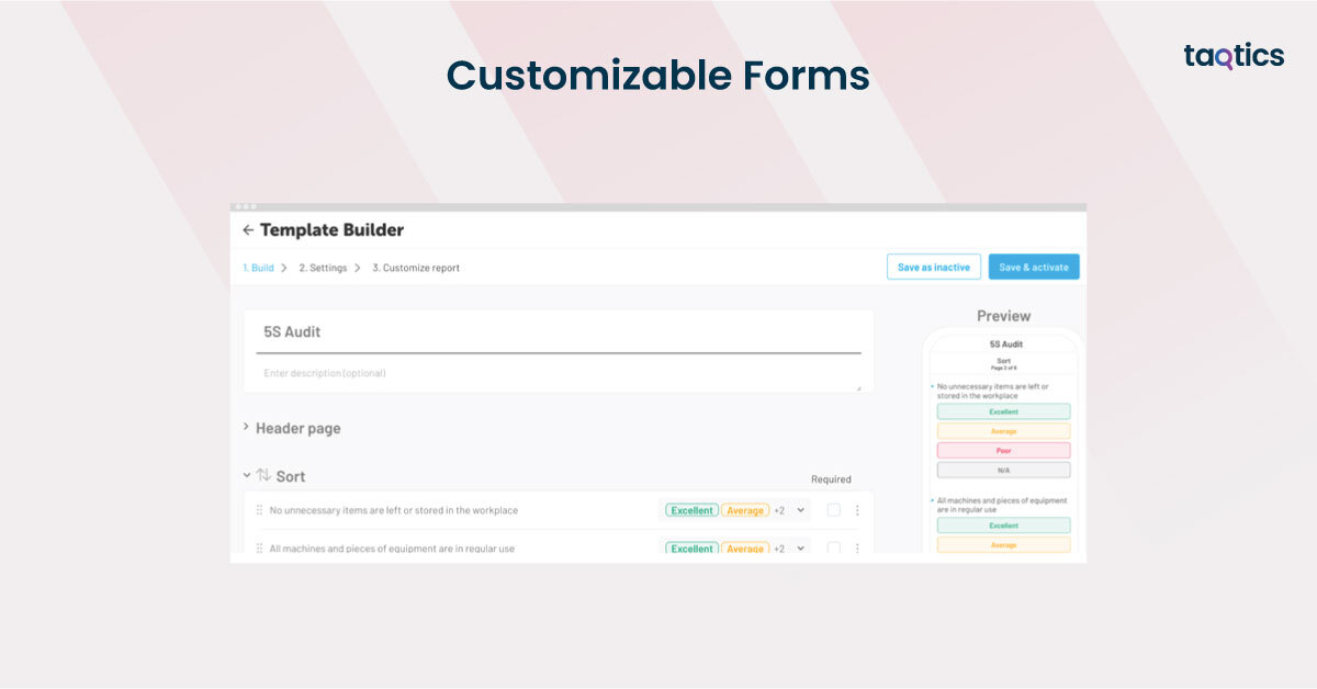 Customizable Forms