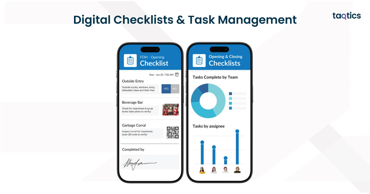 Digital Checklists & Task Management