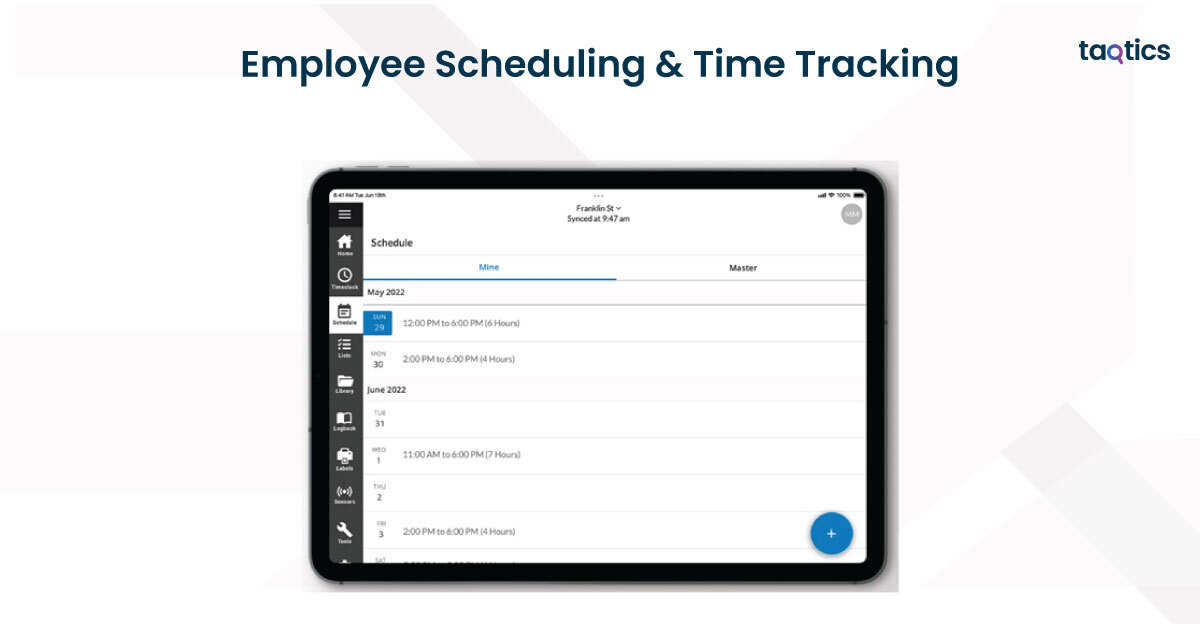 Employee Scheduling & Time Tracking