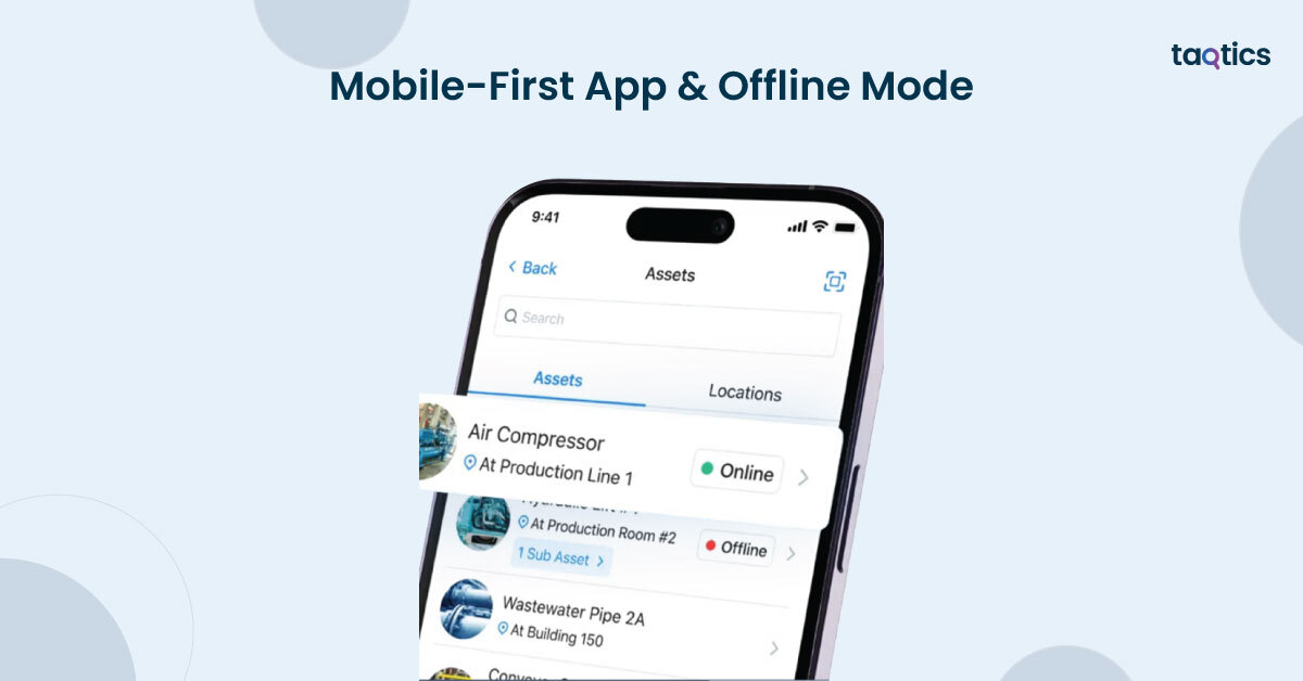 Mobile-First App & Offline Mode