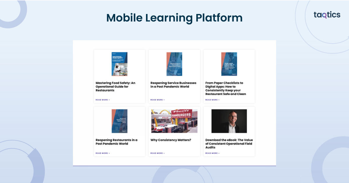 Mobile Learning Platform