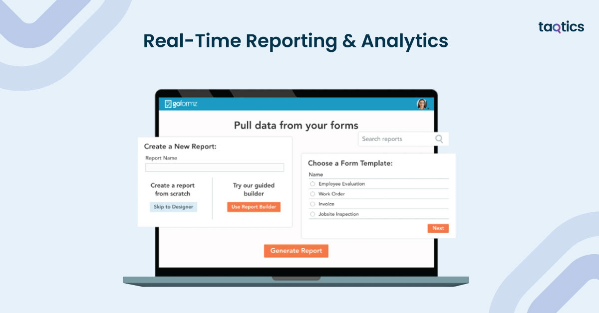 Real-Time Reporting & Analytics