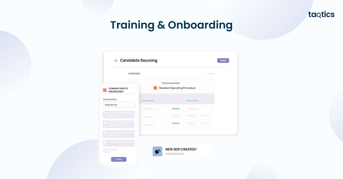 Training & Onboarding