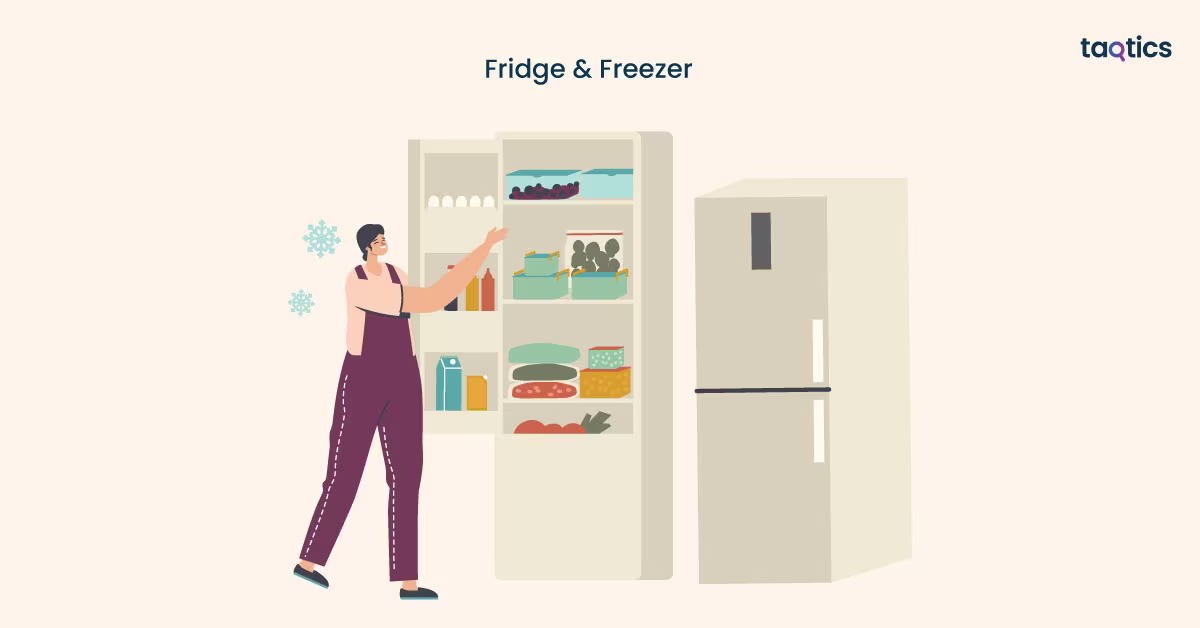 Fridge & Freezer