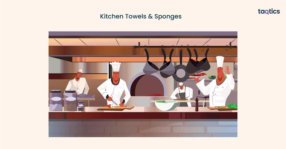 Kitchen Towels & Sponges