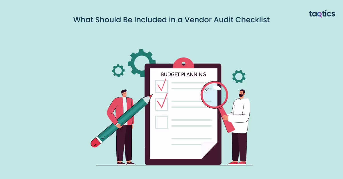 What Should Be Included in a Vendor Audit Checklist