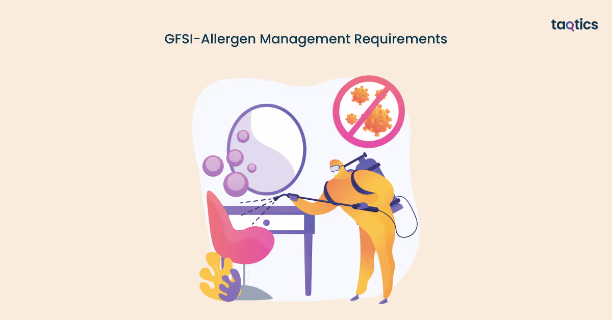 GFSI-Allergen Management Requirements