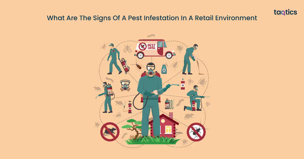 What Are The Signs Of A Pest Infestation In A Retail Environment