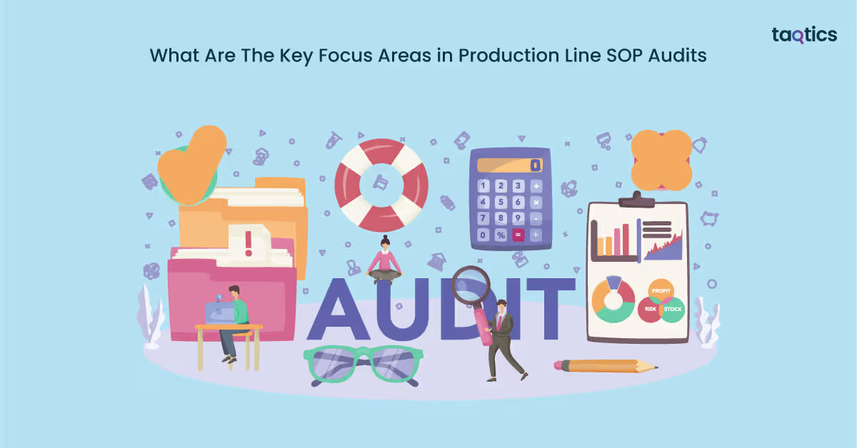 What Are The Key Focus Areas in Production Line SOP Audits?