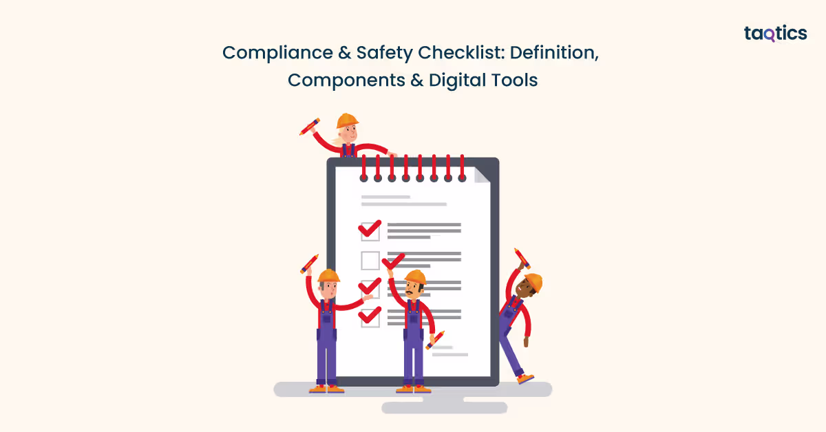 Compliance & Safety Checklist