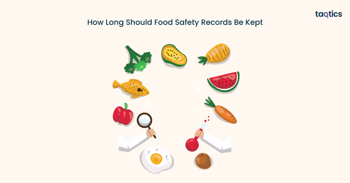 How Long Should Food Safety Records Be Kept?
