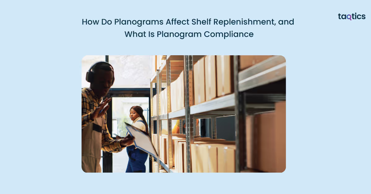 How Do Planograms Affect Shelf Replenishment, and What Is Planogram Compliance?