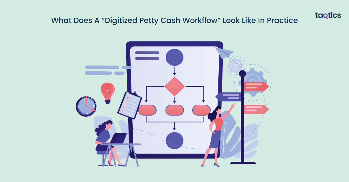What Does A “Digitized Petty Cash Workflow” Look Like In Practice?