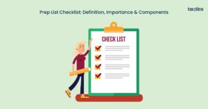 Prep List Checklist