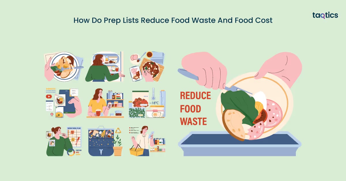 How Do Prep Lists Reduce Food Waste And Food Cost?