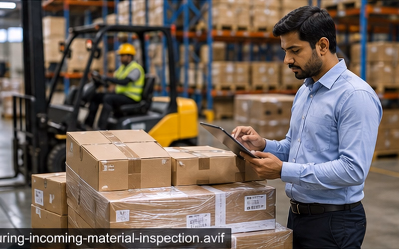 Incoming Material Inspection Checklist lifestyle