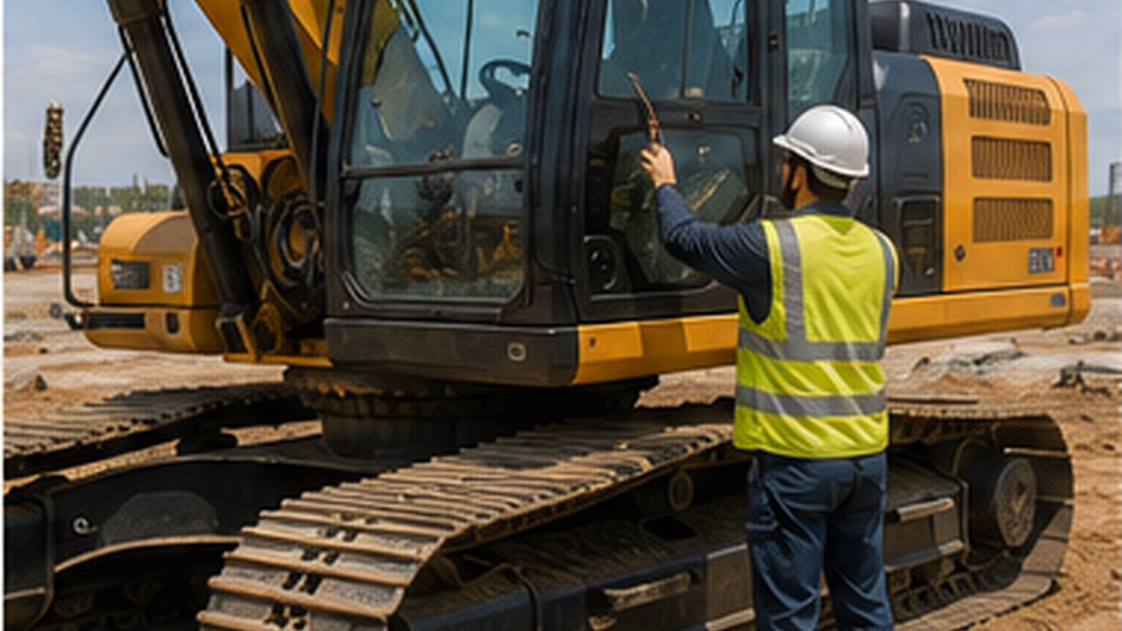 Excavator inspection checklist