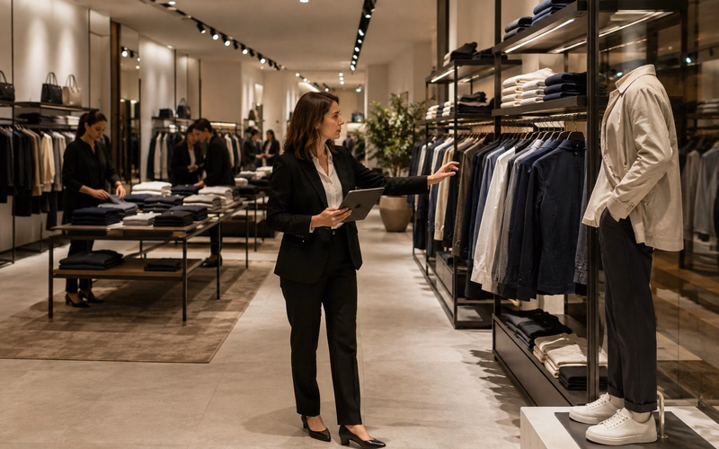 Apparel Fixture and Zoning Checklist lifestyle
